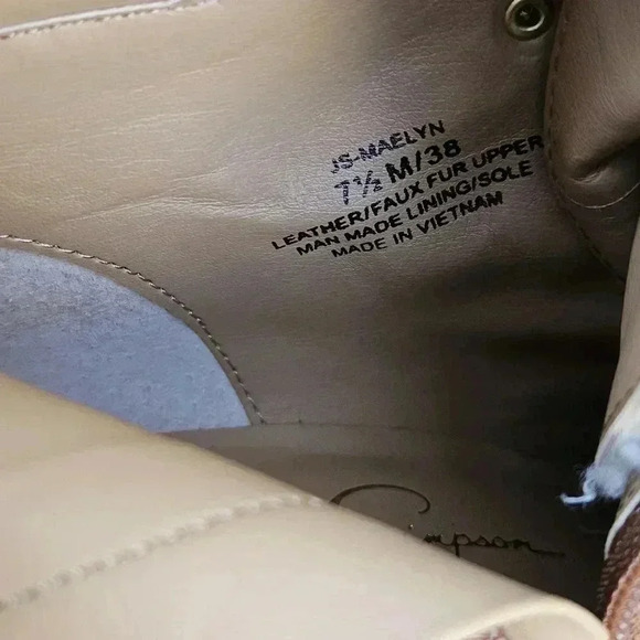 Jessica Simpson Maelyn Wedge Bootie Women (7.5M/38) - Picture 7 of 7